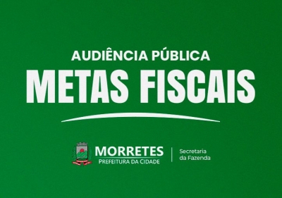 Audiência pública de avaliação das metas fiscais do 3º quadrimestre de 2025