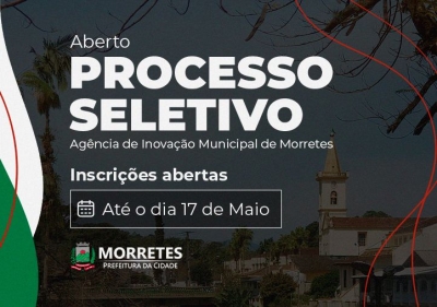 Agência de Inovação Municipal de Morretes abre seleção de bolsistas