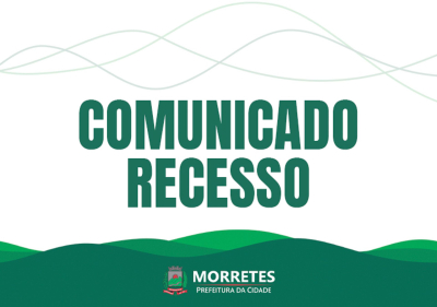 Prefeitura de Morretes informa recesso administrativo nos dias 2 e 3 de novembro
