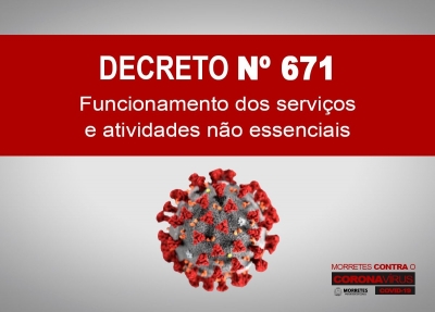 DECRETO N.º 671 DE 08 DE JUNHO DE 2020