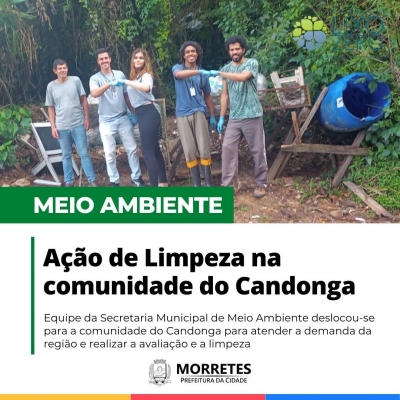 Equipe do meio ambiente realiza avaliação e readequação dos contentores comunitários na região do candonga