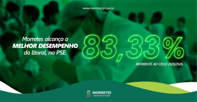 Morretes tem melhor desempenho do Litoral no Programa Saúde na Escola