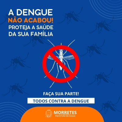 Morretes tem o menor índice de casos de dengue em 2022