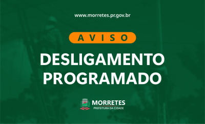 Copel programa desligamentos de energia em pontos de Morretes nos dias 21 e 26 de agosto