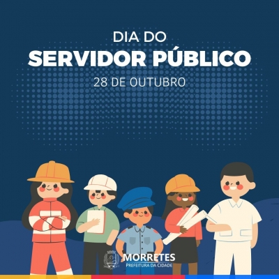 Feliz dia do servidor público