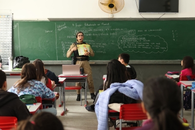 Rede municipal de ensino de Morretes inicia atividades do PROERD nas escolas
