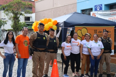 Conselho Tutelar de Morretes realiza blitz educativa em alusão ao Maio Laranja