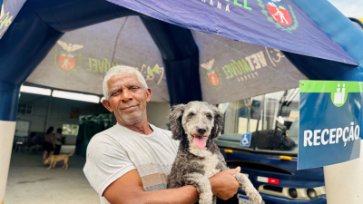 Morretes recebe campanha de vacinação para cães e gatos no Sambaqui