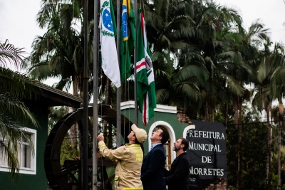Morretes celebra o Dia da Independência com cerimônia cívica
