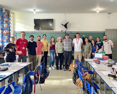 Projeto aproxima estudantes de Morretes do monitoramento da qualidade do ar