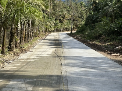 Obras na Estrada da América avançam 35% em 30 dias