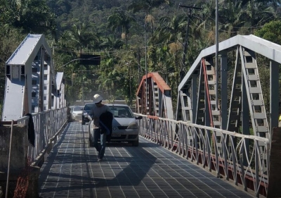Ponte Metálica do Porto de Cima estará bloqueada para última fase da reforma