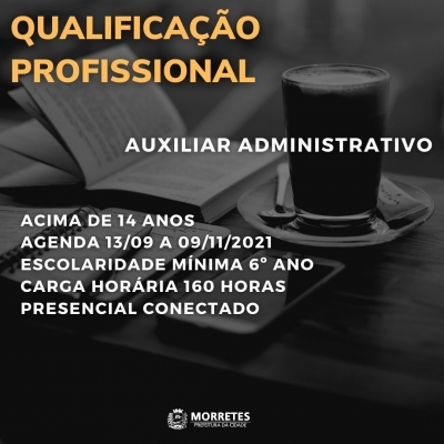 Senai oferece cursos de Qualificação Profissional a população morretense 