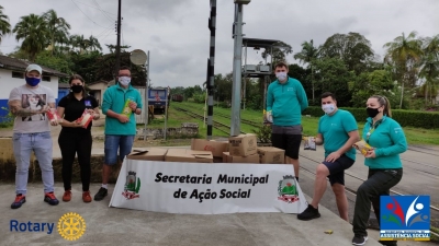 Campanha Morretes Solidária arrecada mais de meia tonelada de mantimentos