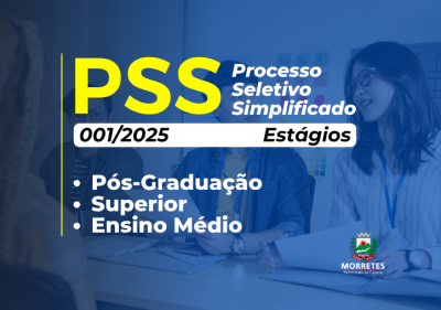 Prefeitura de Morretes abre processo seletivo para estágios com bolsas de até R$ 2.000,00