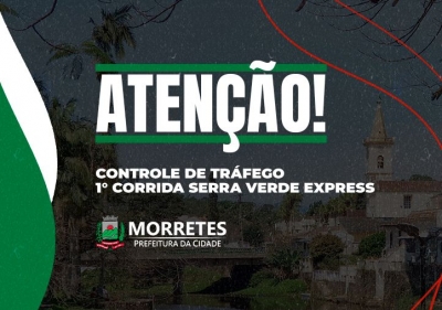 Alterações no trânsito para a 1ª Corrida Serra Verde Express neste sábado em Morretes