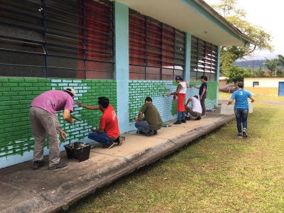 Prefeitura de Morretes em parceria com associações de moradores realiza mutirão na Escola Profª Desauda