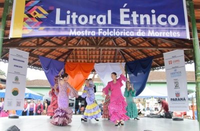 Litoral Étnico movimenta centro histórico de Morretes