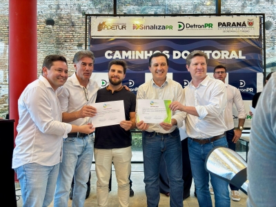 Morretes garante R$ 480 mil para investimentos em sinalização viária pelo programa Sinaliza Paraná