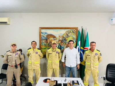 Prefeitura de Morretes recebe comando do 8º Batalhão de Bombeiros do Litoral do Paraná e fortalece parceria instituciona